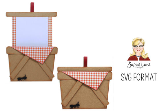 A7 Picnic Card: 3D SVG Shapes for Sellers