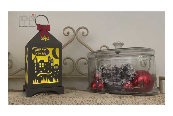 Christmas Lantern 1: A Polished 3D SVG for Shapes
