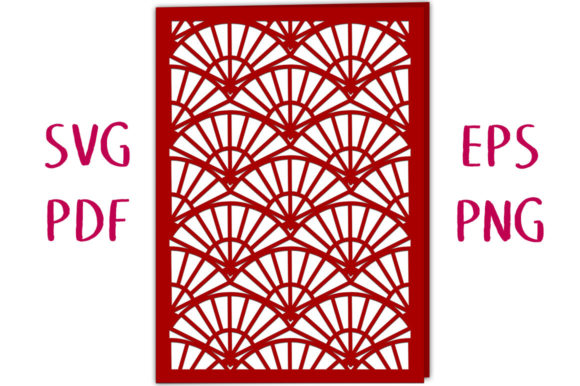 Geometric Fan Card SVG: 3D SVG Shapes Review
