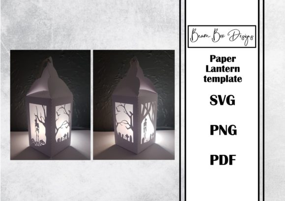Haunted Forrest Lantern Templates: 3D SVG Shapes Review