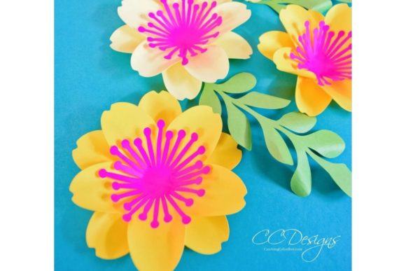 Mary Jane Paper Flower Templates: 3D SVG Review