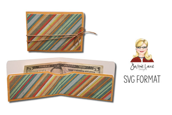 Money Wallet: A 3D SVG Shape for Craft Projects