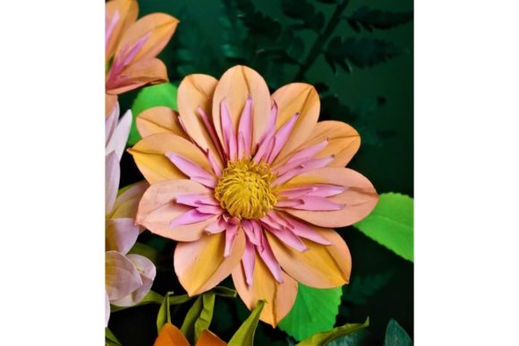 Orchette Dahlia: 3D SVG Paper Flowers Review