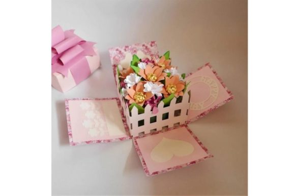 Paper Flower Explosion Box: 3D SVG Shapes Review