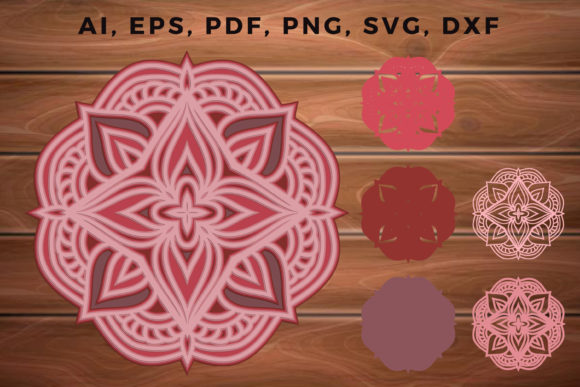 Review: 3D MultiLayer Mandala Cut File for Real Projects
