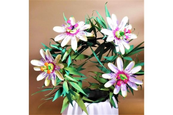 Review: 3D SVG Passiflora Paper Flowers for Branding