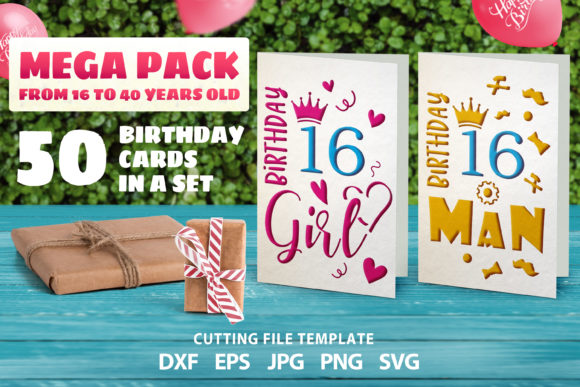 Review: Happy Birthday Cards Mega Pack 50 Cards