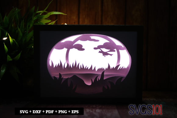 The Sun Rise in the Moring: 3D SVG Shadow Boxes