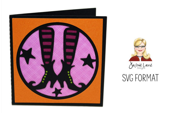 Witch Circle Card: A 3D SVG Halloween Asset Review