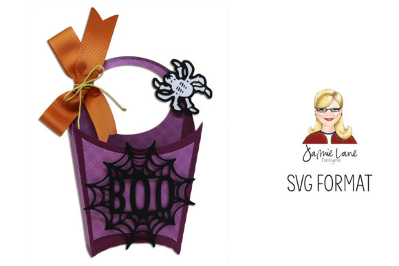 You've Been Boo'd Spider Box: 3D SVG for Halloween